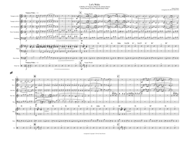 Let's Waltz (A medley of 3 Strauss waltzes) (arr. Dean Mounts)