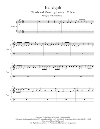 Hallelujah (arr. Kevin Busse)