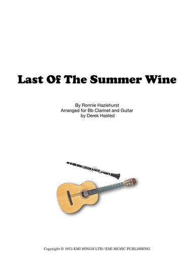Last Of The Summer Wine Theme (arr. Derek Hasted)