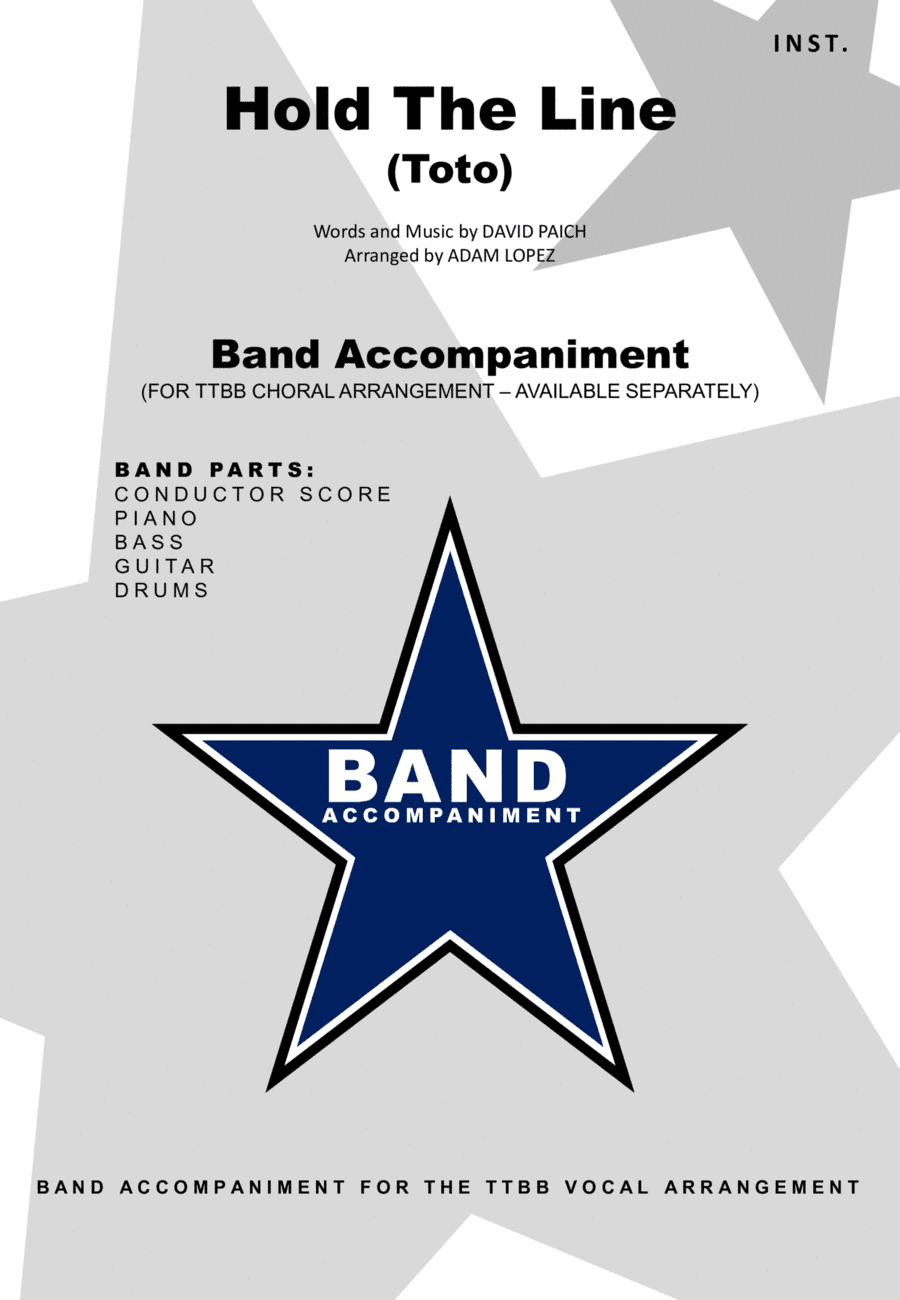 Hold The Line (arr. Adam Lopez)