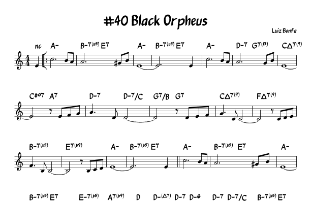 Black Orpheus (arr. John Fries)