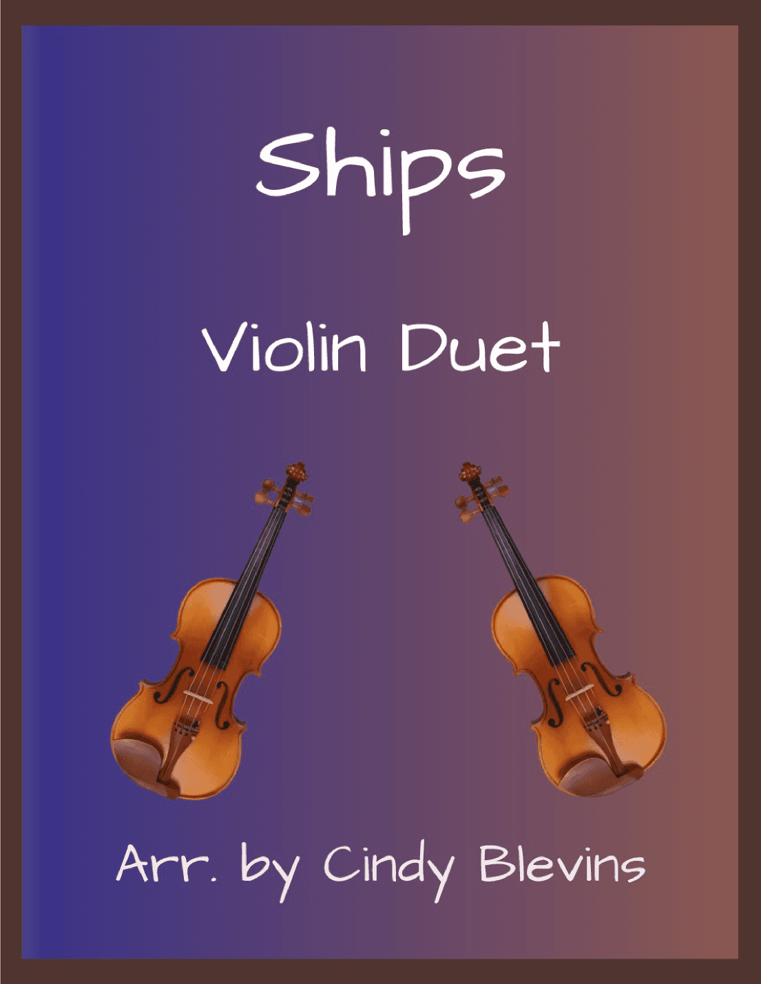 Ships (arr. Cindy Blevins)