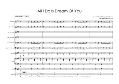 All I Do Is Dream Of You (arr. Matt Amy)