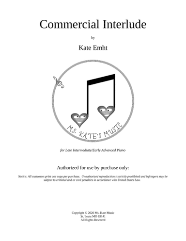 Commercial Interlude (Early Advanced Piano)