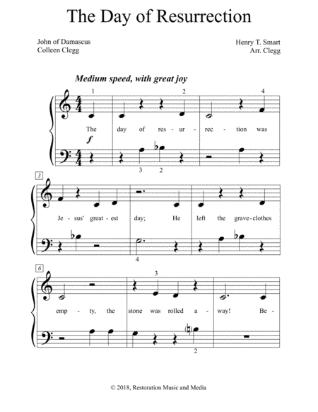 The Day of Resurrection (arr. Colleen D. Clegg)