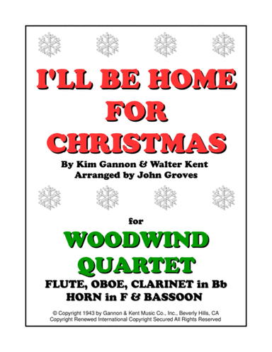 I'll Be Home For Christmas (arr. John Groves)