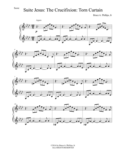 Suite Jesus: II. The Crucifixion: iii. Torn Curtain