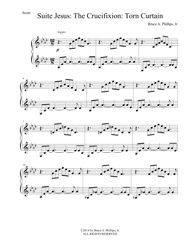 Suite Jesus: II. The Crucifixion: iii. Torn Curtain