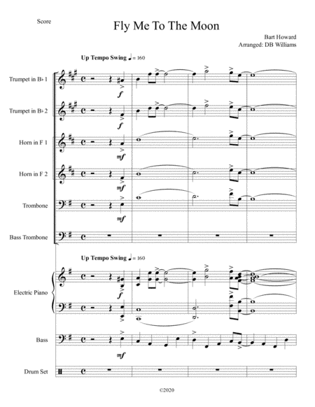Fly Me To The Moon (in Other Words) (arr. DB Williams)