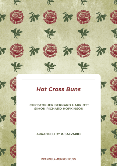 Hot Cross Buns (easy b-flat clarinet duet) (arr. R. Salvario)