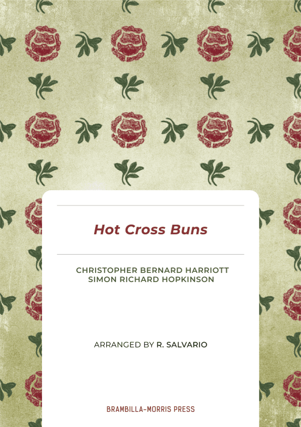 Hot Cross Buns (easy b-flat clarinet duet) (arr. R. Salvario)