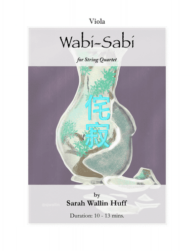 Wabi-Sabi (for string quartet) [Viola]