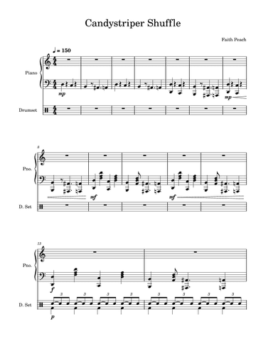 Candystriper Shuffle - Score Only