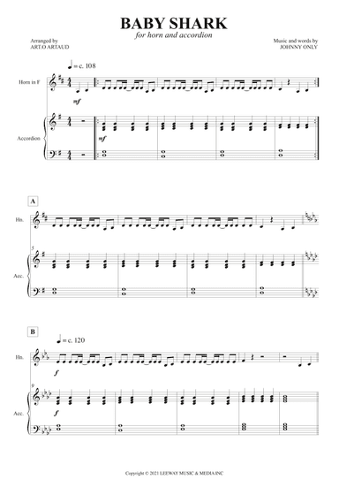 Baby Shark (arr. Art.o Artaud)