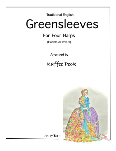 Greensleeves/ What Child is This (for four harps) (arr. Kaffee Peck)