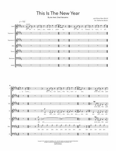 This Is The New Year (arr. Katherine Bodor)