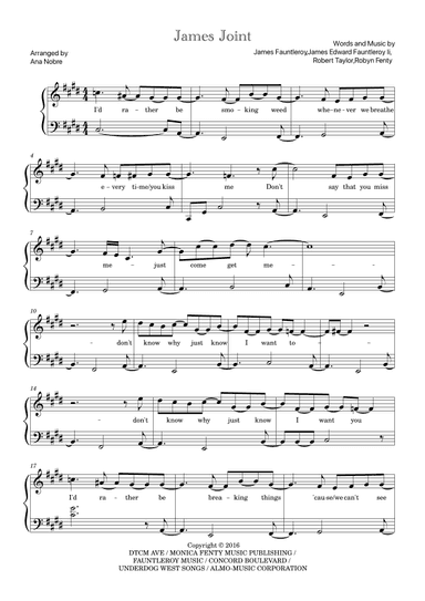 James Joint (arr. Ana Nobre)