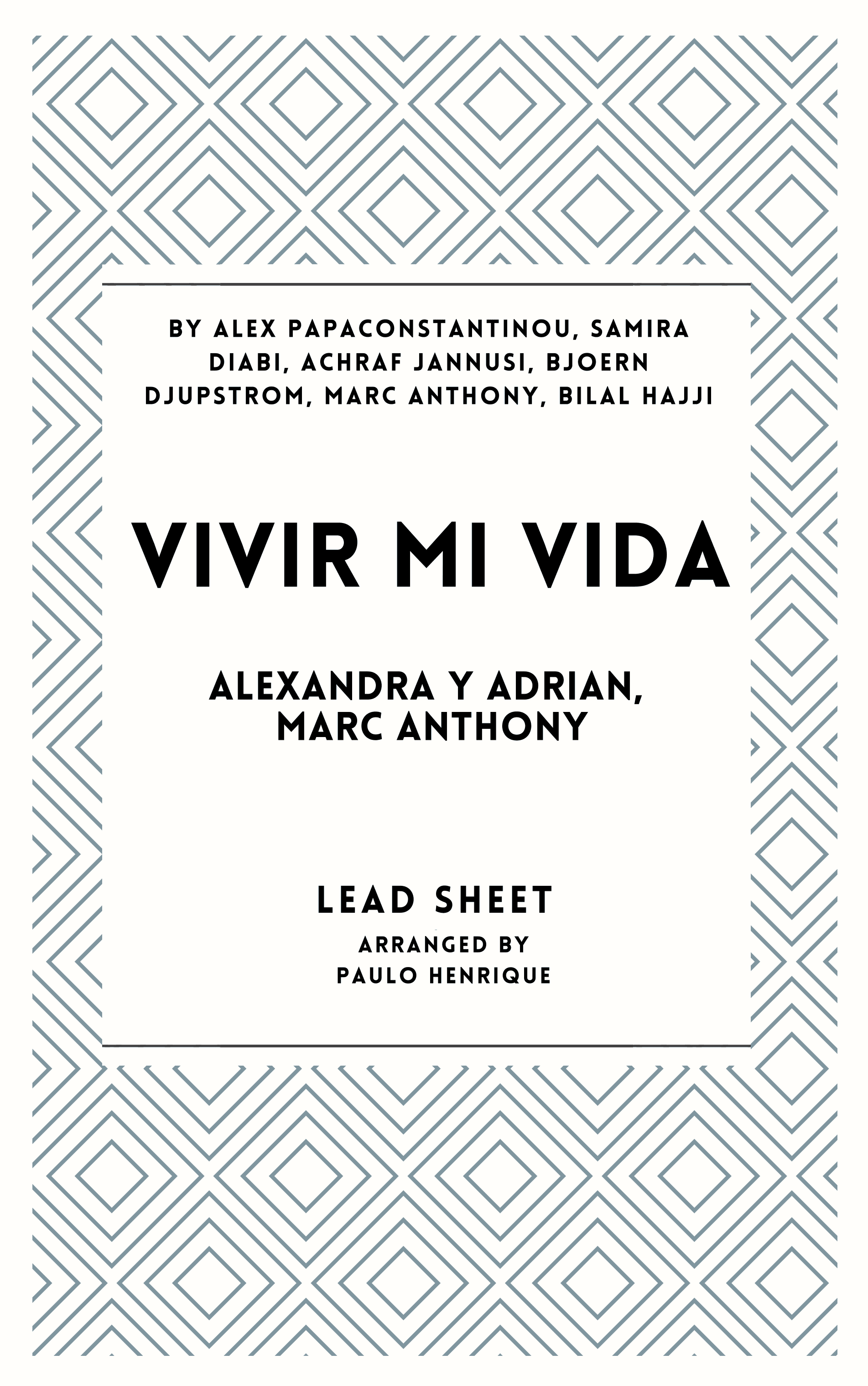 Vivir Mi Vida (arr. Paulo Henrique)