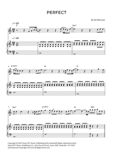 Perfect (arr. Alex Nunes Rodrigues)