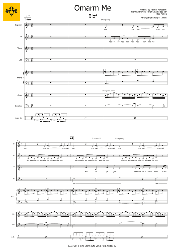 Omarm (arr. Rogier Ijmker)