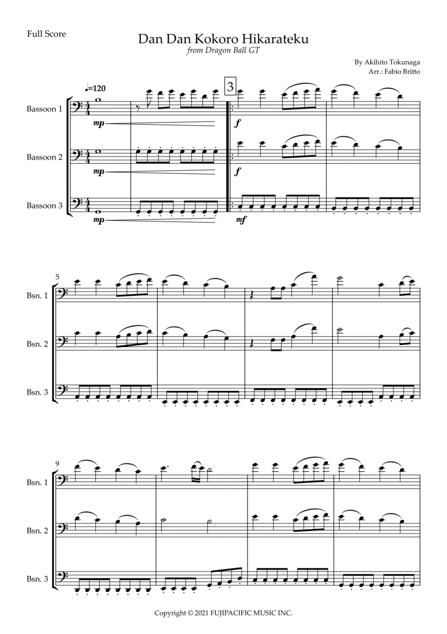 Dragon Ball Gt (arr. Fabio Britto)