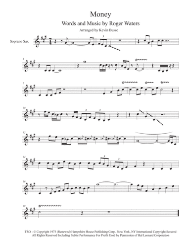Money (arr. Kevin Busse)