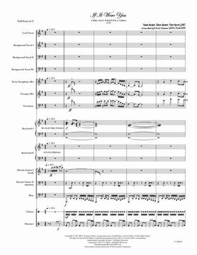 If It Were You (arr. Patrick Sheehan)