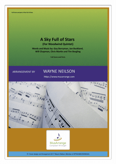 A Sky Full Of Stars (arr. Wayne Neilson (APRA/AMCOS/MAGA))