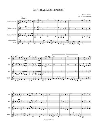 General Mollendorf (arr. Nick Lacanski)