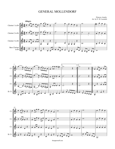 General Mollendorf (arr. Nick Lacanski)