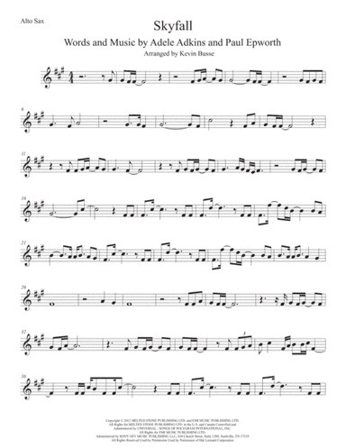 Skyfall (arr. Kevin Busse)