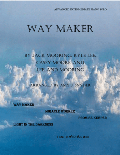 Way Maker (arr. Amy J. Snyder)