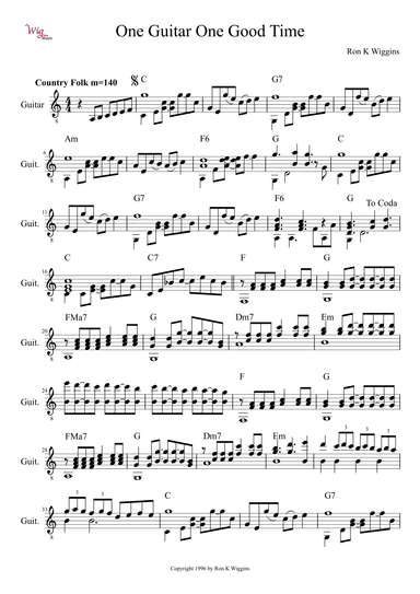 One Guitar One Good Time