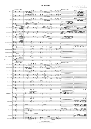 True Faith (arr. John Ivor Holland)