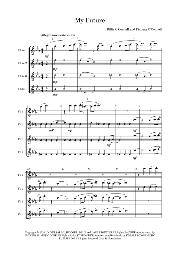 My Future (arr. Kevin Riley)