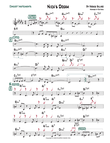 Nica's Dream (arr. Rob Ames)