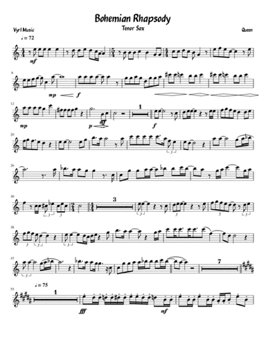 Bohemian Rhapsody (arr. Sean (Vyrl Music))