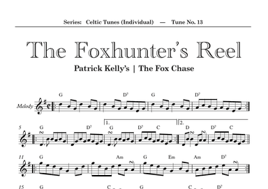 Foxhunter's Reel (arr. Thomas Gray)