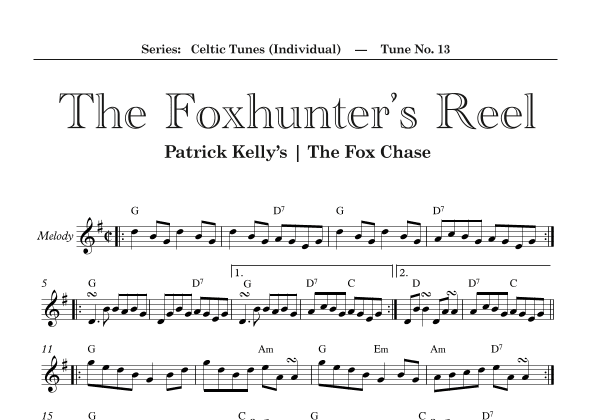 Foxhunter's Reel (arr. Thomas Gray)