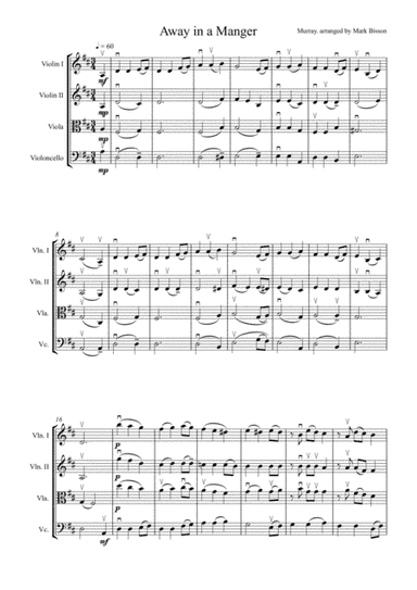 Away in a Manger (arr. Mark Bisson)