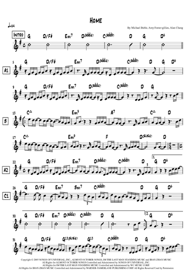 Home (arr. Lef Germenlis)