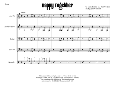 Happy Together (arr. John Willmarth Music)