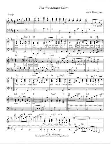 You Are Always There