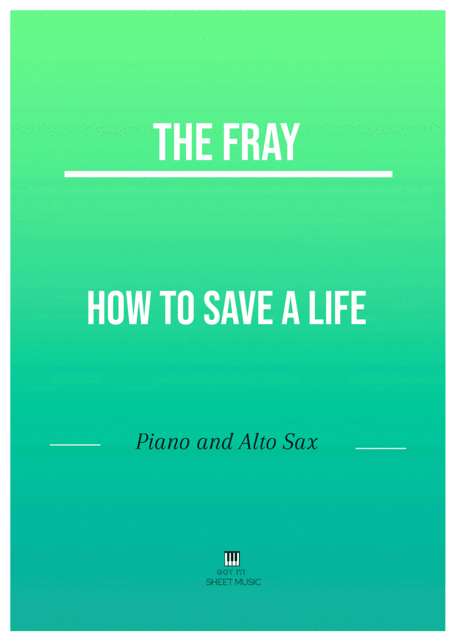 How To Save A Life (arr. ANDRE LAITANO)