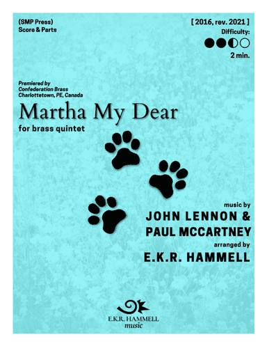 Martha My Dear (arr. EKR Hammell)