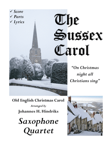 Sussex Carol (arr. Johannes H. Hindriks)