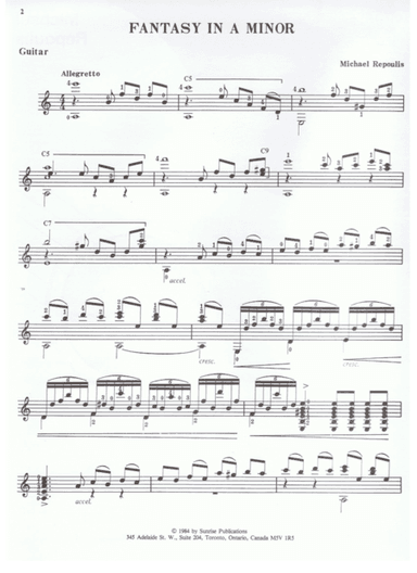 Fantasy in A Minor