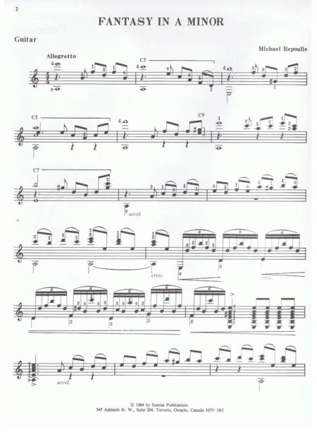 Fantasy in A Minor