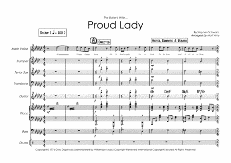 Proud Lady (arr. Matt Amy)