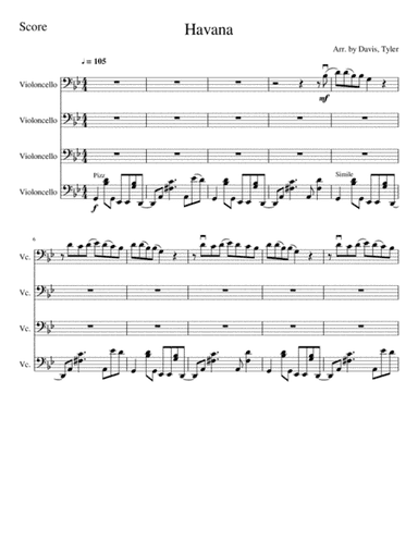 Havana (arr. Tyler Davis)
